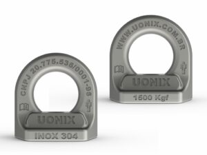 Olhal de ancoragem inox 304 modelo 210 Uônix