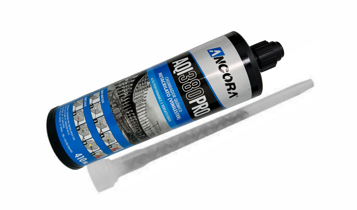 Chumbador Químico AQI380 PRO 8 Chumbador químico bicomponente AQI 380 PRO