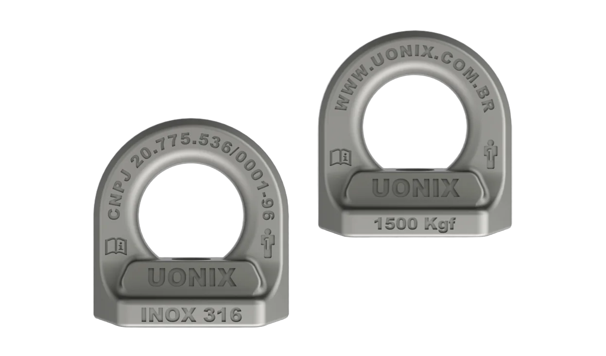 Olhal de Ancoragem Modelo 210 Inox 316 Uônix