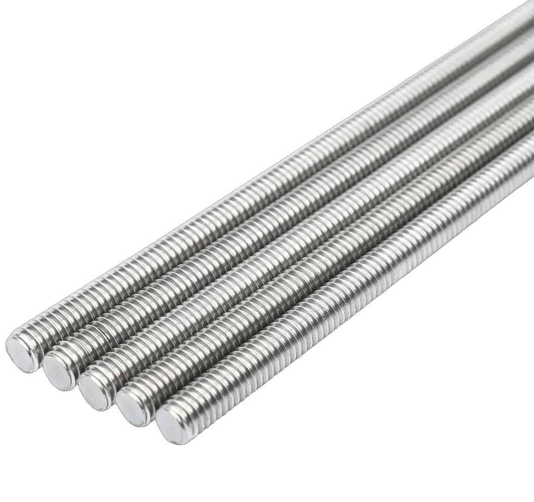 Barra Roscada Inox 304 8 Barra roscada inox 304 - detalhe da rosca