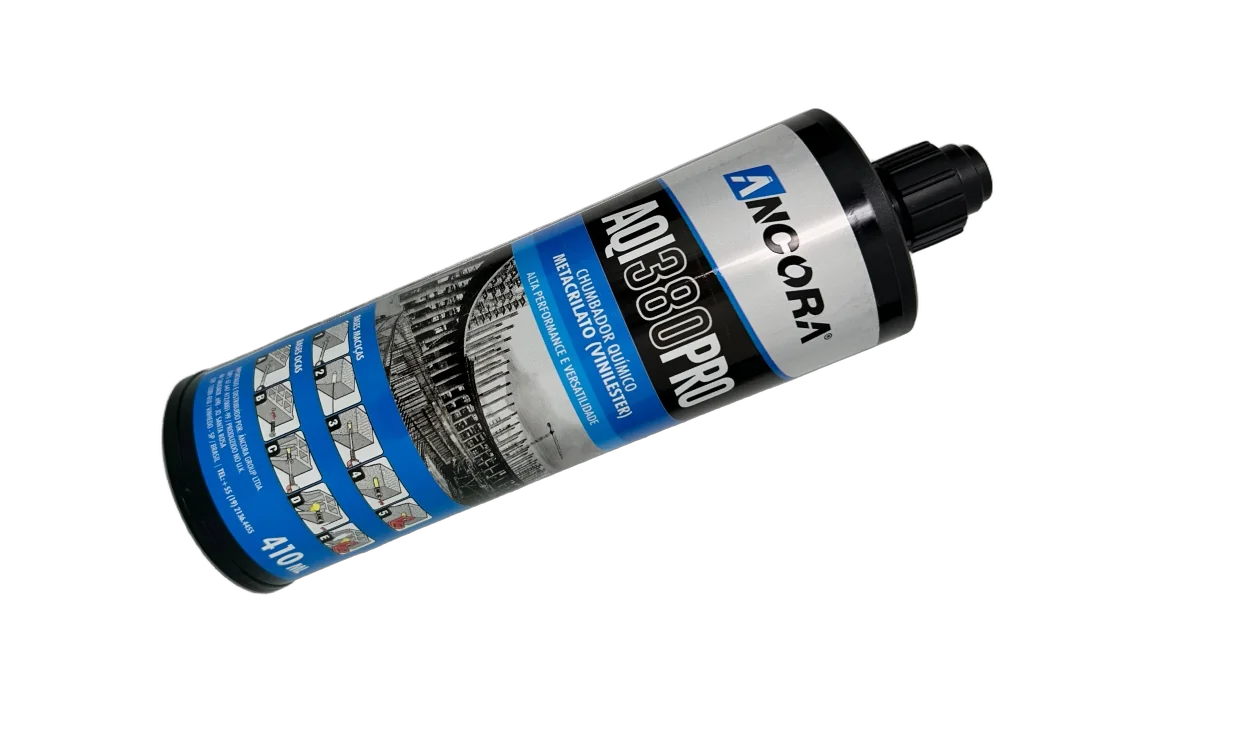 Chumbador Químico AQI380 PRO 8 Chumbador químico bicomponente AQI 380 PRO