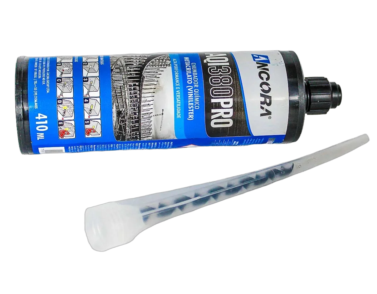Chumbador Químico AQI380 PRO 10 Chumbador químico AQI 380 PRO para concreto